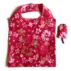 Stume di stoccaggio 1/2/3pcs Oxford Recycle Shopping Bageco BageCo Friendly Ladies Tote Bag Floral Fruit Vegetable Grocery