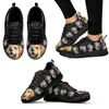 Casual Shoes InstantArts Cute Golden Retriever Design Brand Fashion Sneakers Black Dog Comfort Flats Textured Print Animal