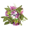 Fiori decorativi 20 cm Cangoli artificiali ghirlanda ghirlanda anelli di fiori per la festa della festa del matrimonio decorazione da tavolo da casa