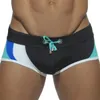 Sexy Men Swimwear Trunks Swimsuit Seobean Brand Man Beach Bathing Shorts Board Quality Nylon Bath Suit Boxer Briefs Underwear 240327