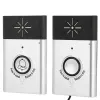 Doorbells 2.4GHz Mini Portable Dual Way Voice Intercom Wireless Doorbell Interphone System new