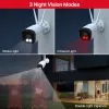 Vêtements 5mp caméra Ip 1080p Hd 4g carte Sim caméra Wifi sécurité extérieure Cctv maison balle caméra Audio vidéo Surveillance Camhi App P2p