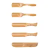 Tea Scoops Scoop Spoon Wooden Wood Salt Bath Ice Small Mini Coffee Condiment Cream Chinese Loose Measuring Candy Powder
