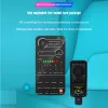 Microphones Universal Voice Changer Mini Sound Card Flera ljudeffekter Portable Live Broadcast Voice Modulator Card med mikrofon