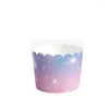 Party Supplies Baking Decorative Cupcake Versatile Stylish Starry Sky Star Liners Cups Gradient Högkvalitativ muffin Delikat