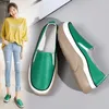 Casual Shoes Women's Flat Round Head Soft Leather