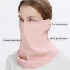 Tappi ciclistici inverno maschera la sciarpa di bandana termica per donna maschera rosa viola a orecchio aroroso tubo di buff