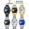 97 Chenxi Business Men полностью автоматическая Hollow Out в прямом эфире Steel Band Fashion Mechanical Watch 72