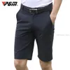 PGM Summer Mens Golf Shorts élastiques du genou Version coréenne mâle