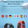 Braccialetti Xiaomi Smart Watch Children S90 ANCHE COLLETTORE Monitoraggio del sonno Sleep Sports Pavatore impermeabile per bambini Bracciale per bambini