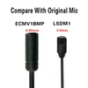 Microphones Omnidirectional Condenser Mini Lavalier Mic Compatible With SONY UTX-B1/B2/B03/B40 UWP V1/D11/D21 Wireless System