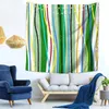 Tapestries Green Lines Wall Decor Tapestry With Hooks Bedroom Perfect Gift Soft Fabric Bright Color