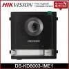 Dörrklockor Hikvision Poe Video Intercom DSKD8003IME1 DOORBELL MODULAR DOOR STATION TELEFON 2MP HD Colorful Camera