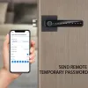 Lås Biometriskt fingeravtryck Smart dörrlås för Tuya /TTLOCK ELEKTRONISK Digital lösenord Lås Keyless Entry Door Knobs Lock For Home