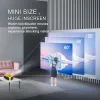 System Mini Projector LED Portable Beamer متوافق مع HDMI USB 640x480p دعم 1080p فيديو Projetor هدية Smart TV