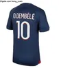 HAKIMI MBAPPE Fourth soccer jerseys 2025 maillot de foot MARQUINHOS ASENSION 23 24 football shirt hommes men kids kit O.DEMBELE M.ASENSIO G.RAMOS VITINHA