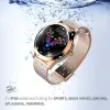 Montres KW10 Smart Watch Femmes IP68 Surveillance de la fréquence cardiaque étanche pour Android iOS Fitness Bracelet Women Smartwatch PK H2 H1