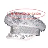 Berets Diamond Solded Captain Hat Heavy Crystal Surprise Gift for Girl Boys Carnivals Music Festival