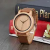 Relógios de pulso Bobo Bird Men Watches Quartz Wooden Wristwatch Man Timepieces Relógio Relogio Masculino Presente Personalizado para Homens Drop