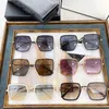 Hochqualitäts modische neue Luxusdesignerin Xiangnanas neuer Online -Promi Tiktok gleiche Art Persönlichkeit Frauen vielseitige Mode Sonnenbrille CH3466
