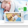 Bewaakt nieuwe 7 inch draadloze babymonitor met PTZ Camera HD Security Children Camera Night Vision Cry Babies Telefoon Nieuw geboren babyartikelen