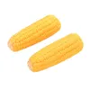 Brinquedos de animais de estimação Squeak LaTex Corn Shap Puppy Dogs Supplies Toy Training Tocando cachorro mastigando para Small 240328