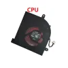 エンクロージャーMSI GS63VR GS63 GS73 GS73VR MS17B1ステルスプロCPU BS5005HSU2F1 GPU BS5005HSU2L1クーラーの新しいラップトップCPU冷却ファン