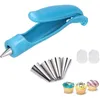 Pastry Icing Pen Cake Tools Piping Bag Nozzle Tips Fondant Cake Cream Syringe Tips Muffin Dessert Decorators Kitchen Accessories