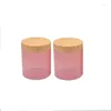 Bouteilles de rangement 100g 120g 150g 200g 250g Pink Pet Cosmetic Emballage Bouteille Falle Plastique Plastique Coud Vide Vide Crème Rechargeable 24 PCS