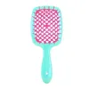 Coussin d'air coussins femmes du cuir chevelu massage peigne brosse brossage femme creuse à la maison salon bricolage coiffeur brosse à outil pour peigne à cheveux