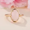 Clusterringe Fuihetys Mode Frauen Ring 925 Silberschmuck Accessoires für Hochzeit Engagement Party Geschenkgröße 6-10 Finger Großhandel Großhandel