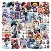 50pcslot Anime Genshin Impact Sticker Cartoon Open World Game Stickers för bärbar datorcykel Skateboard Travel Case Phone4209150