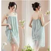 Women's Sleepwear Cute Night Dress Nightgown Women Sleeping Ice Silk Satin Lace Loose Leisure Home Wear Girl