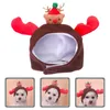 Appareils pour chiens Headgear Cartoon Cap Santa tenue chat Cat Heat accessory Party Costume Costume Noël