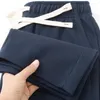 Pantalones para hombres primavera otoño kpop estilo harajuku slim fit pantals deportes sueltos todos los bolsillos casuales de la cintura