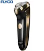 Flyco Professional 3 Floating Heads Electric Shaver för män med popup -trimmer Fullhuvuden Washable Razor Charge Indicator FS3608904179