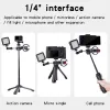 Monopods Desktop Tripod Telescopic Outdoor Vlog Selfie Stick Mobile Telefone Micro Single Action Kamera Handyhalter Smartphone Stativ Tripod