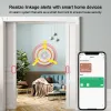 Systemy Smart Siren Alarm App Pilot Control 90dB Light Light Czujnik Tuya Zigbee Wi -Fi USB ładowanie Wodoodporne zabezpieczenia bezpieczeństwa