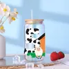 Window Stickers UV DTF Transfer Dairy Cow Theme For The 16oz Libbey Glasses Wraps Cup Can DIY Waterproof Easy To Use Custom Decals D791