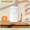 Rilevatore Sensore di movimento staniot Smart Home PIR Motion Rilevatore Protezione di sicurezza Security Indicatore Light Funziona con sistema di allarme