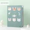 Notebooks Looseleaf Cute Cartoon Cat Notebooks and Journals A5 B5 80sheets School Student Kawaii Journal Diary Agenda Notepad Stationery