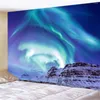 Taquestres Galaxy Starry Sky Tapestry Space Paisagem Decoração de parede de arte roxa pendurada para casa