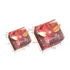 Gift Wrap Year Favor Boxes Packaging Box For Baby Shower Birthday Party Souvenir Small Gifts Wedding Candy With Flower