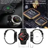 Bekijkt originele K28H Smart Watch Dial Bluetooth Oproep bloeddruk zuurstof hartslagmonitor muziekcamera waterdichte sport smartwatch