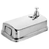 Liquid Soap Dispenser Stainless Steel Shower Wall Water Bathroom Shampoo