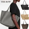 High Capace Lady The Row Tote Sac Mens Cuir Crossbody Crosting Underarm Hobo Beach Woman Designer Sac Luxury Sac à main