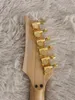 High quality silver powder electric guitar, gold hardware accessories, double handle I banna, in stock, fast delivery, support for customization