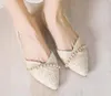 Casual Shoes Women Flats Fashion Flat Plus Size #31-46Breathable Comfortable Pointed Toe Office Lady Heel