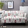 Stuhl Deckung Weihnachtsbaum Elastischer Sofa-Abdeckung Antidirty Waschabdeckung für Wohnzimmer Stretch Couch 1/2/3/4 Sitzer