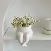 陶器の花瓶のアイテムガーデンデスクラグジュアリーリビングルーム美的キッチンミニマリストトラフフロロスオフィス装飾240328